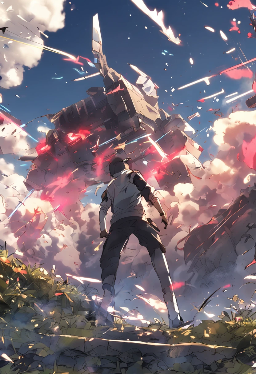 Anime style HD would rather die in battle and lose the company, never give up