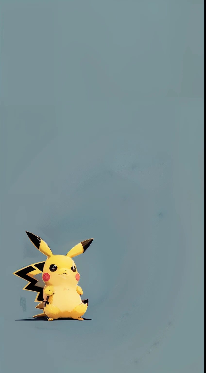 Pikachu minimalist wallpaper , Pokemon