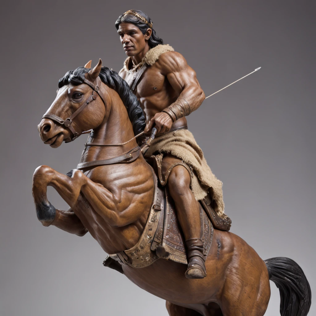 centaur half horse half man with large crossbow