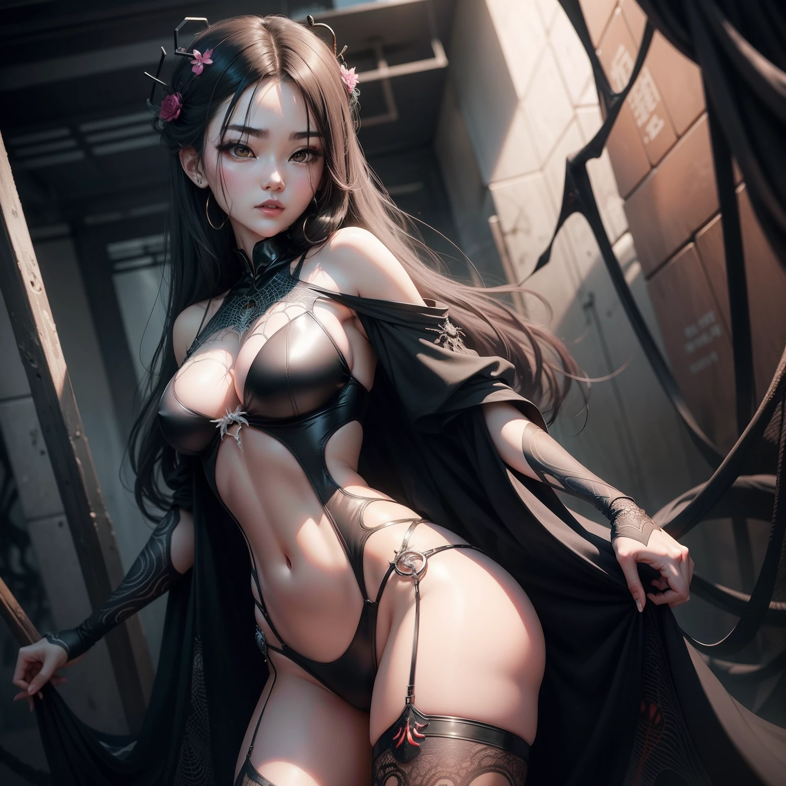 Shilin loves women who look like spiders