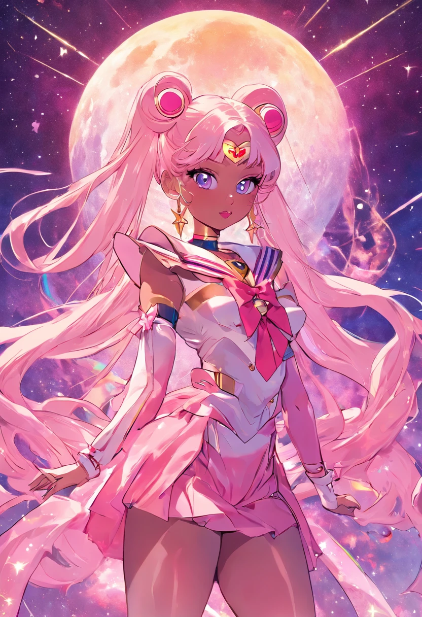 "nicki minaj as a Sailor Moon hybrid"