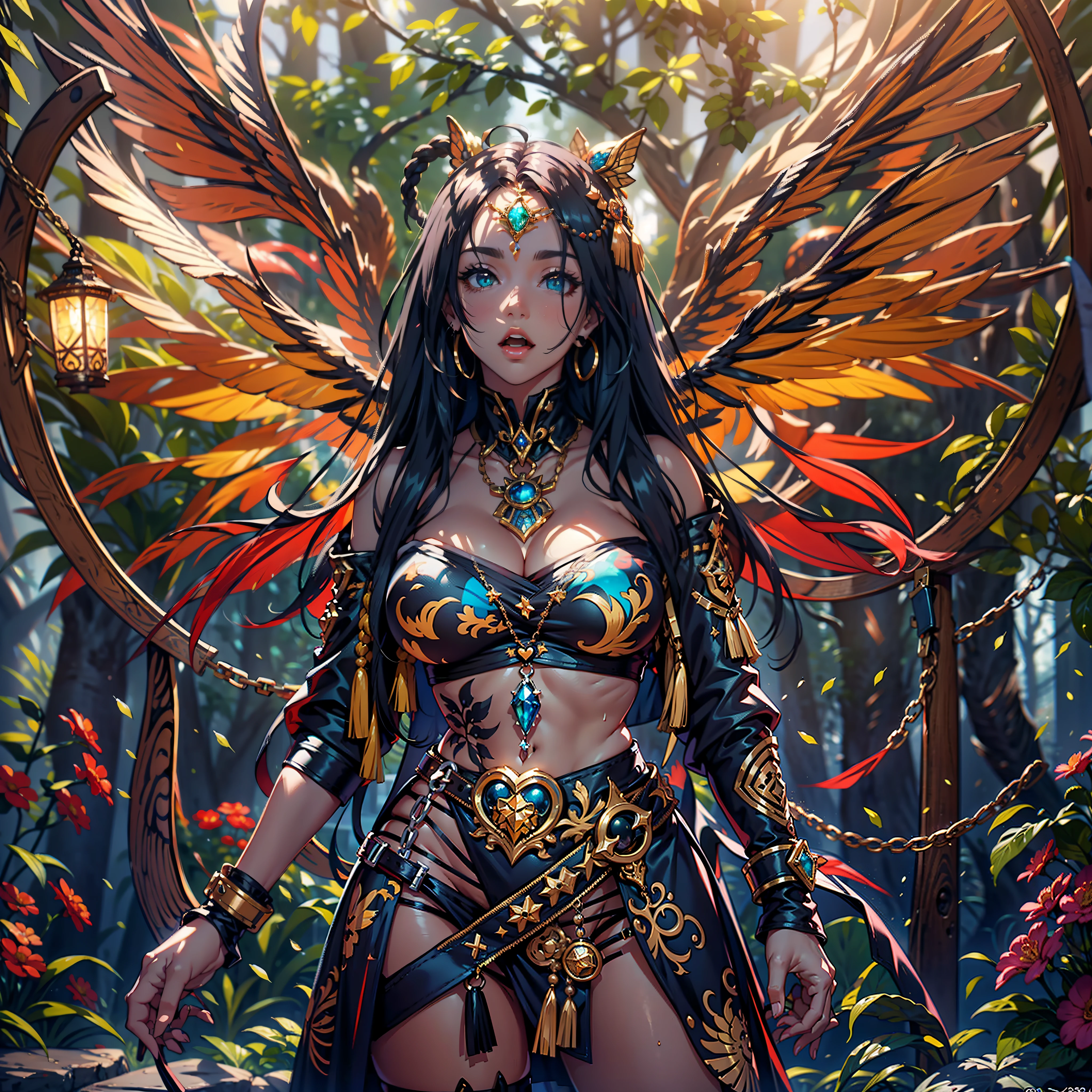 Masterpiece epic Sunlight luminescence volumetric lightning contrast global illumination saturate ultra_highres meticulously intricate analogique pro-photo-realistic ultra_high_quality ultra_high_detail optimal accurate cgi vfx sfx reflex 3dcg max color-coded extreme improved Octane_rendered UHD XT3 64K 32K 16K 8K DSLR HDR unrealengine5 romm rgb pbr 3dcg fxaa blu-ray fkaa txaa rtx ssao enhanced ultra_sharpness ecstatic graduate Will-o'-the-wisp pixie sprite iota garden conceptual angel female Jinx glamour walking Chevaleresque "Nicki Minaj" Cosplay aristocratic Goddess surmounted wings surrounded intertwined feather éblouissantes Valkyrie-wings symmetrical athletic Native tanmed skin gorgeous african hairstyle dreads obvious agate perfect divine cheekbones effects reddened embarrassed lazuli beautiful Eyes Brown Pupils Black Iris Turquoise Sapphires Open Mouth Teeth Smiles tongue wet pilot Jacket Floating fringe Pearls Eccentric Cape Levitating Shoulders-Off chemise blanches dentelles clavicules papillotes reveal breasts falling sideboob felt satin orange corsait yellow spinels thick leather skirt soies assortie amples nombril revealing heart belt_chastity crux diamond cadena pubic scarlet pubis-hairy obvious indigo Size silver adorned padlock Gold thighs legs garters Gothic inox boots decorated onyx, Sun urban Outdoor Forest Beholder "medieval" outfits priestess ruby background equirectangular 360 monastery opal marble deep path ombre Sundrop lantern decorated dramatic mannequin armor chrome chain flat bands fathoms "Heavy Metal" richly lys rune rose ornate emerald plasma glyph Tourmaline wood leaf Earth engraving lava magic summon monster viceroy incandescent Crystalline invocation creature Queen Bee (EOS R6 135mm 1/1250s f/2.8 ISO400) bees conjuration monarch flowering butterfly dog howling floraison Shiba_Inu CGSCOSITY Hearth Ark Church "Ouroboros" Caduceus Hermes mythology Cathedral chef-d' tatoo Bruce_Weber sex girl naked nsfw varied multi etc.