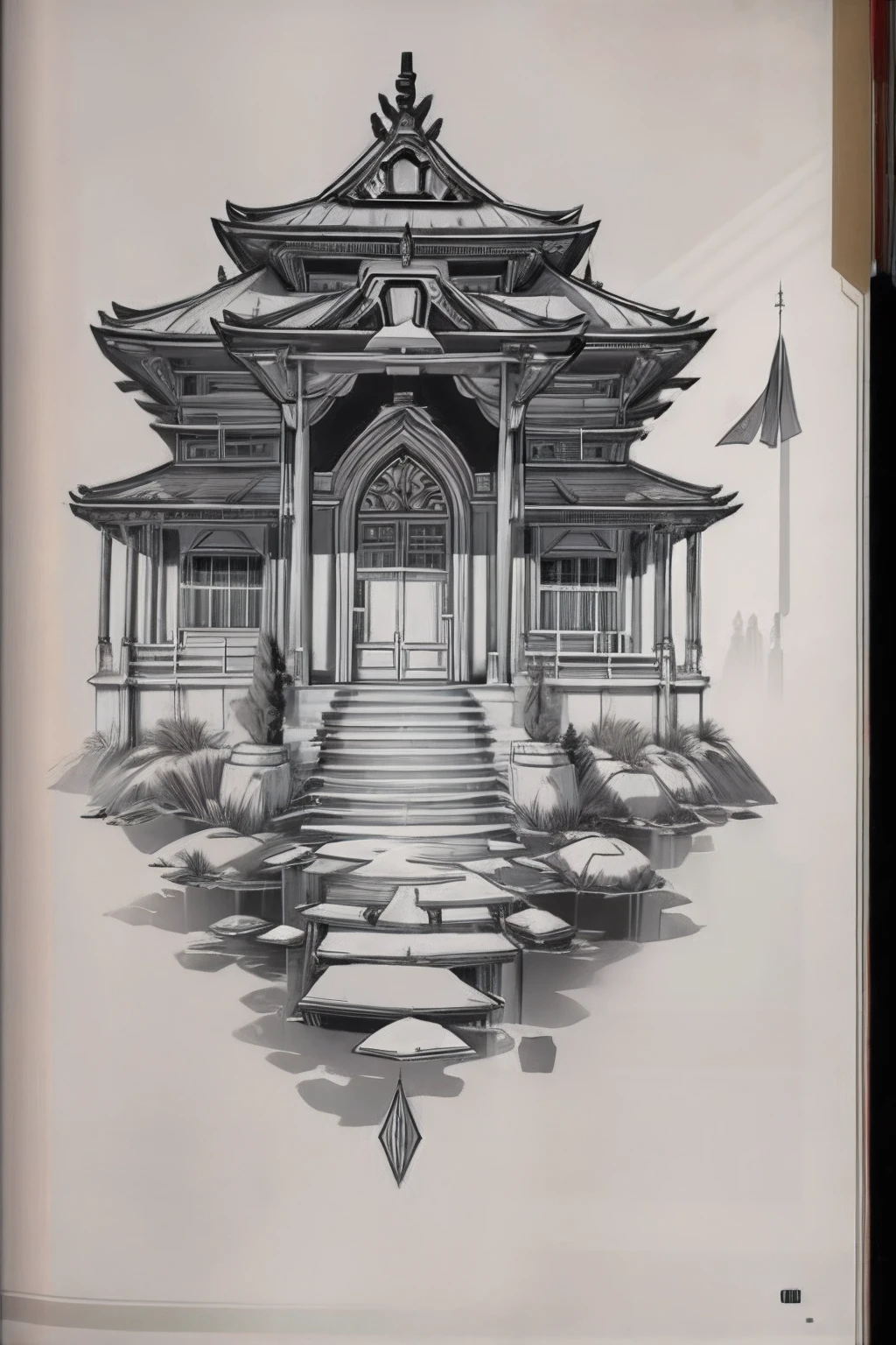 monochrome, greyscale,  concept art,
yoimiyadef