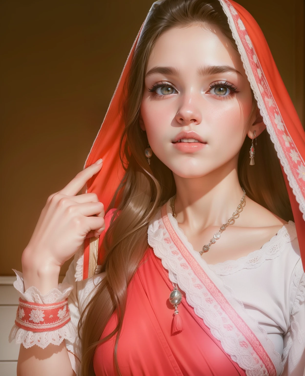 Ultra Realistic , 8k , selfie, background change, 17 years old girl