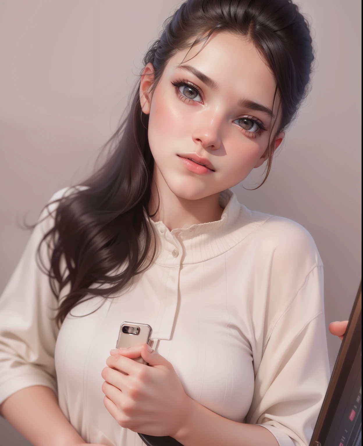 Ultra Realistic , 8k , selfie, background change, 17 years old girl