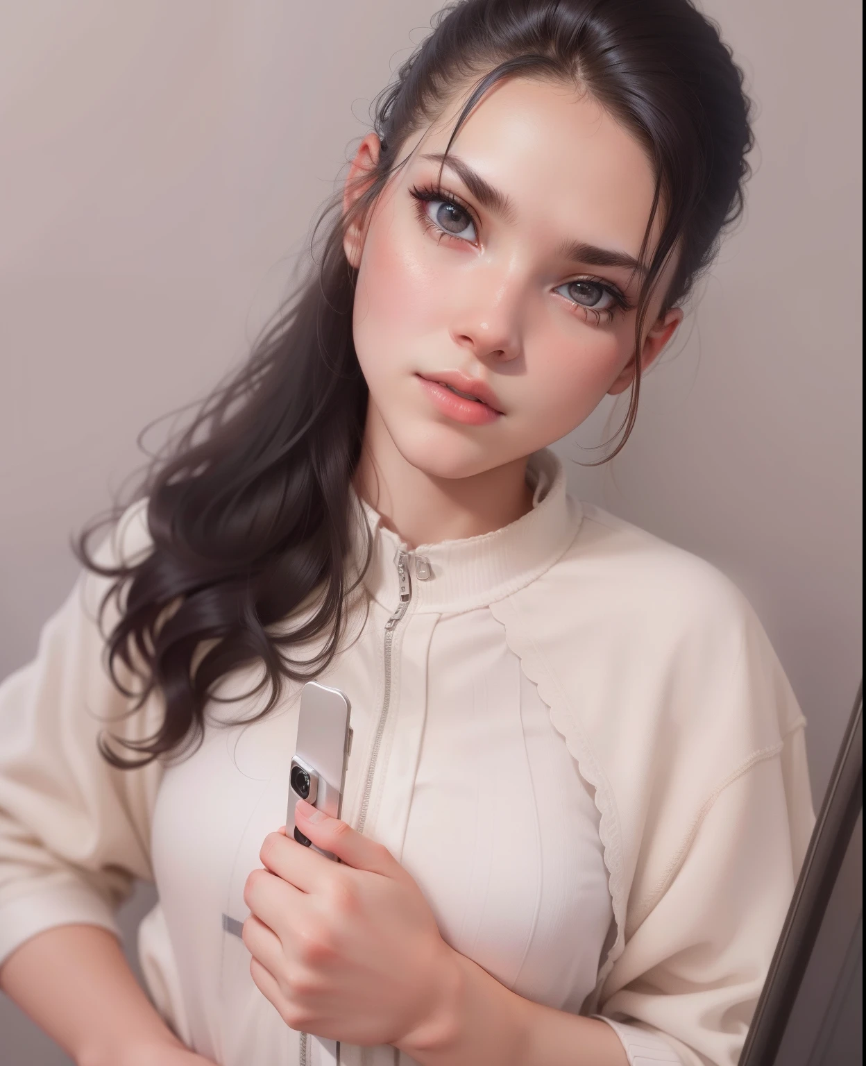 Ultra Realistic , 8k , selfie, background change, 17 years old girl