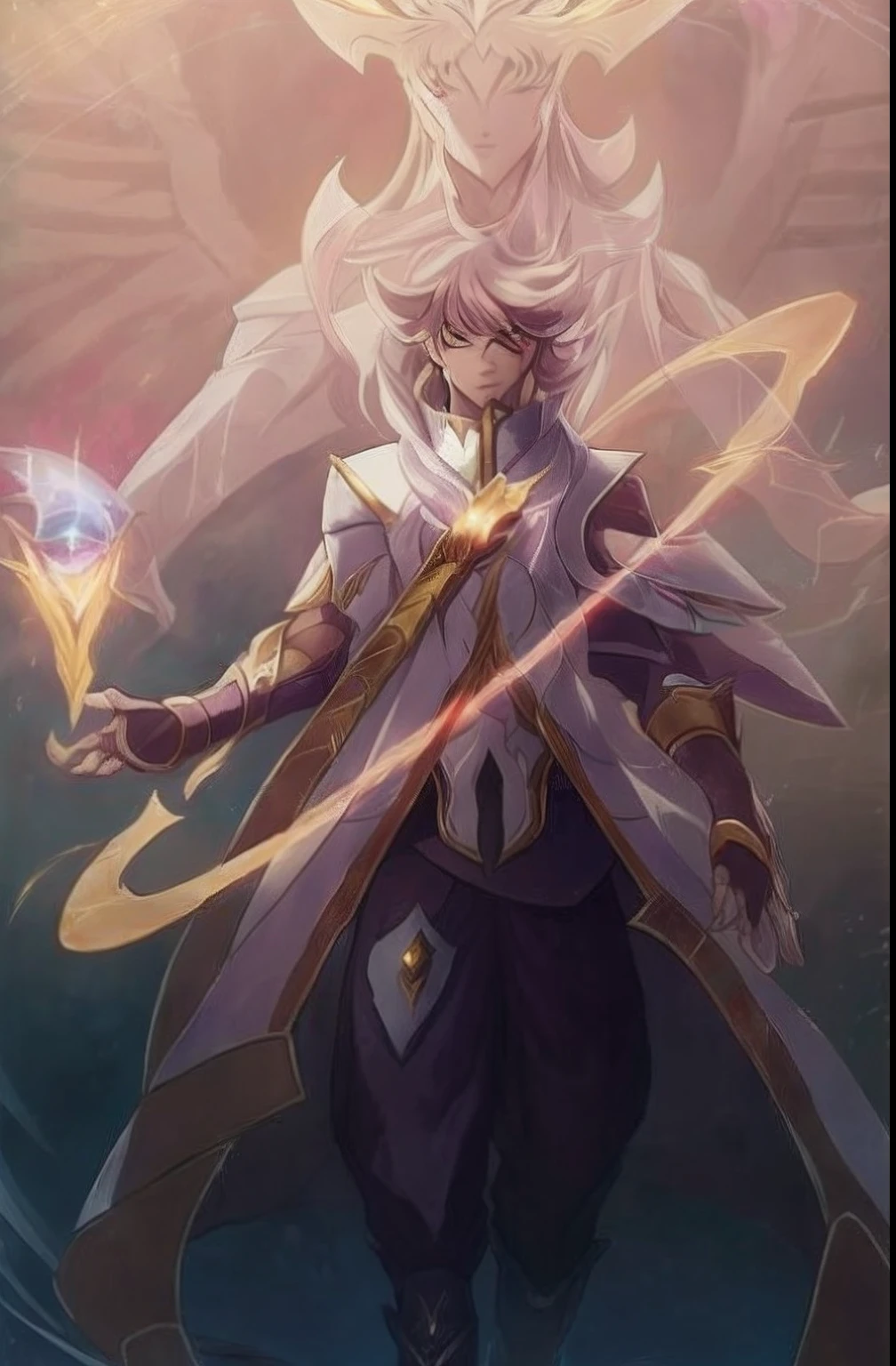 uma mulher com uma roupa roxa segurando uma espada e uma espada, Zenra Taliyah, Heise Jinyao, Taliyah, Keqing de Genshin Impact, Zhongli, Genshin Impact, Arte do personagem de League of Legends, Personagem de League of Legends, de League of Legends, Taliyah Jovem, pele bronzeada, arte oficial splash, pintado no estilo arcano