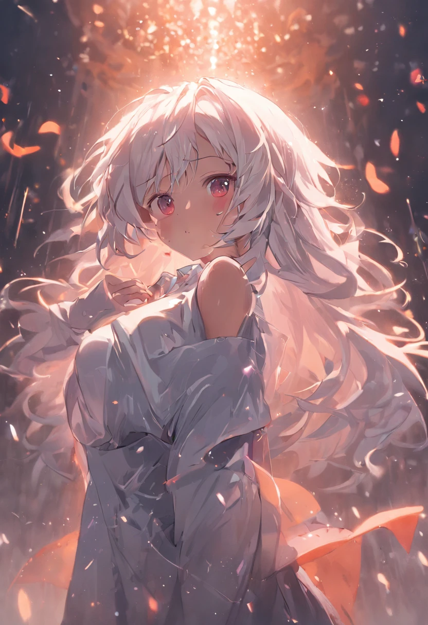 sitting down on person, nsfw, girl, white hair, beautiful white hair, sitting, mouth open, mouth, cute, gorgeous
