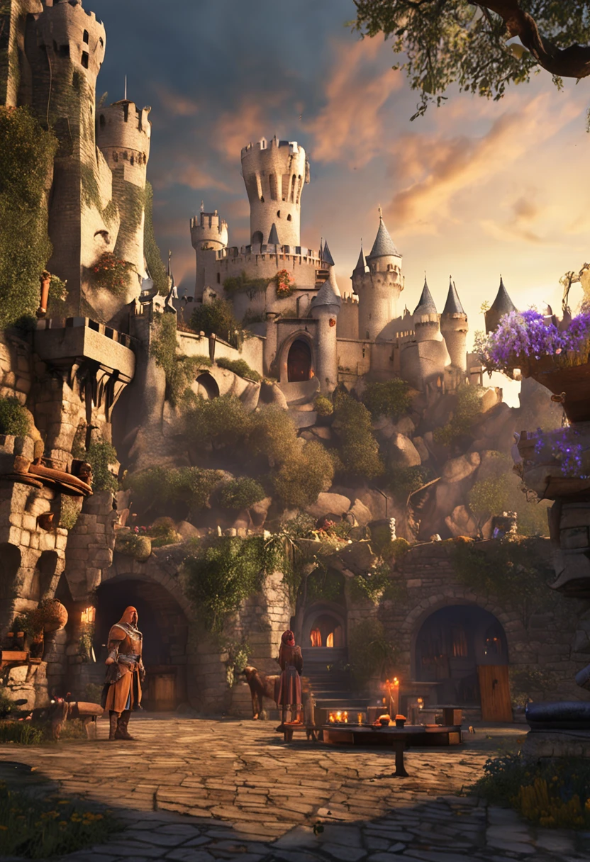 medieval times,cavalier,dragon quest,Imperial,The king's witness,fortune,round tables,A princess,disaster
