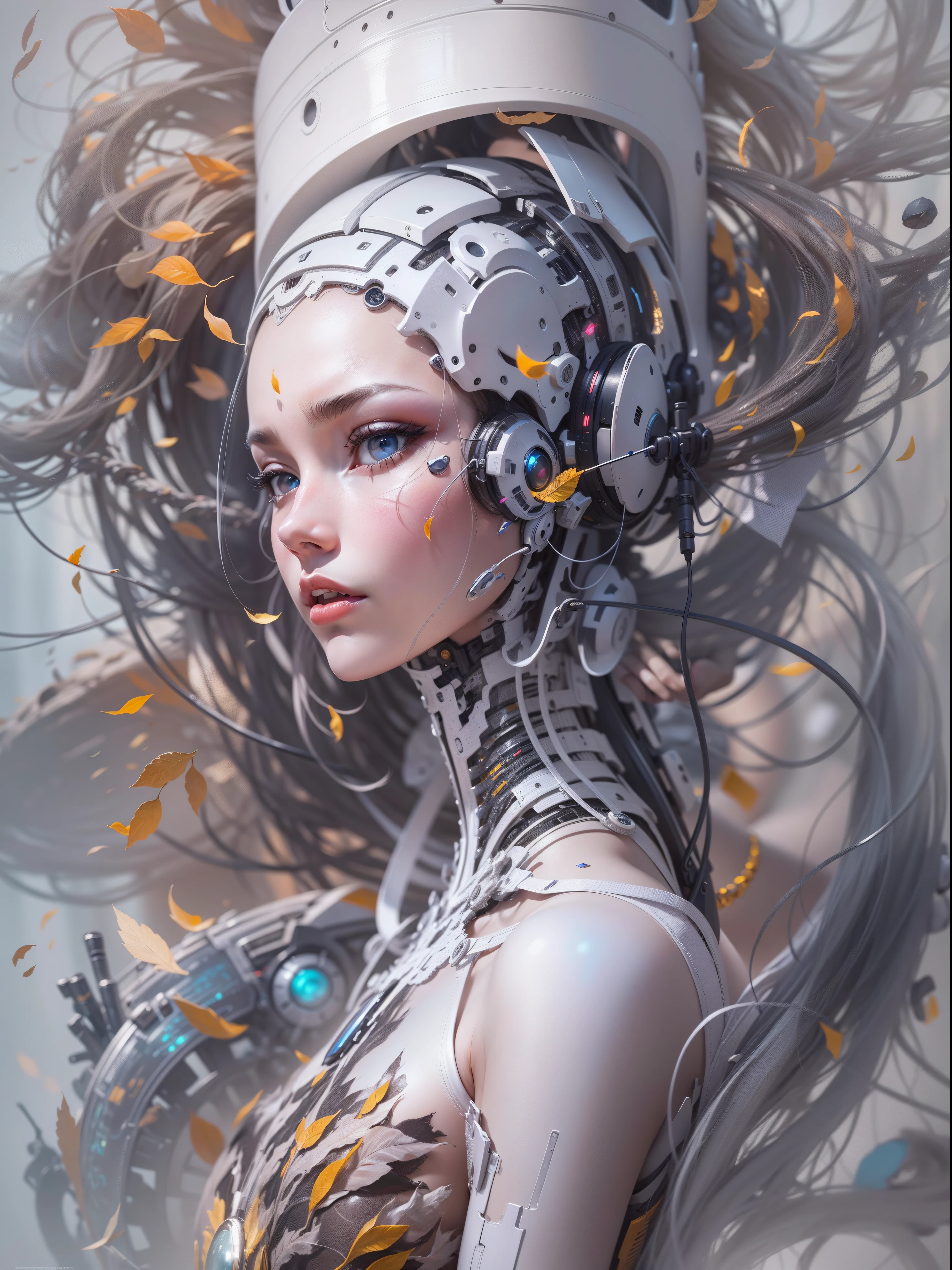High-quality website home page design by the world's top AI artists, elegant and unique art, high resolution, photorealism, unparalleled beauty, fusion of AI and humans, humanoid, near-future art, revolutionary art, history best works of art,