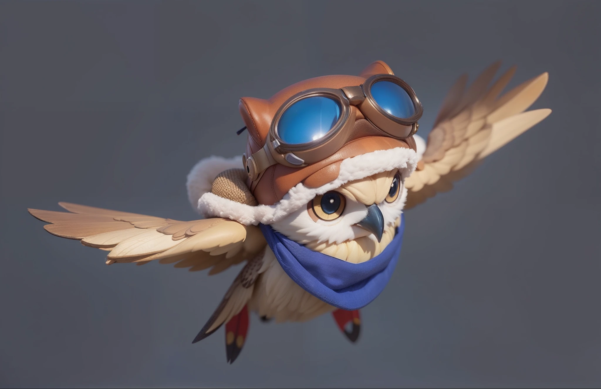 (Flying owl,Aviator,Flight goggles,feater)stone monument,Blue bib,Yellow light,Game standing drawing,European and American cartoons,(8K,Optimal quality,tmasterpiece:1.2),(realisticlying,realisticlying:1.37),ultra - detailed,Optimal quality,超高分辨率,profesional lighting,photon maping,Radio City,physically-based renderingt,cinmatic lighting,depth of fields,Clear focus,rays of sunshine,well-composed,(Bokeh:1.2),(Ulzzang-6500:1.2) mix4, hiqcgbody,