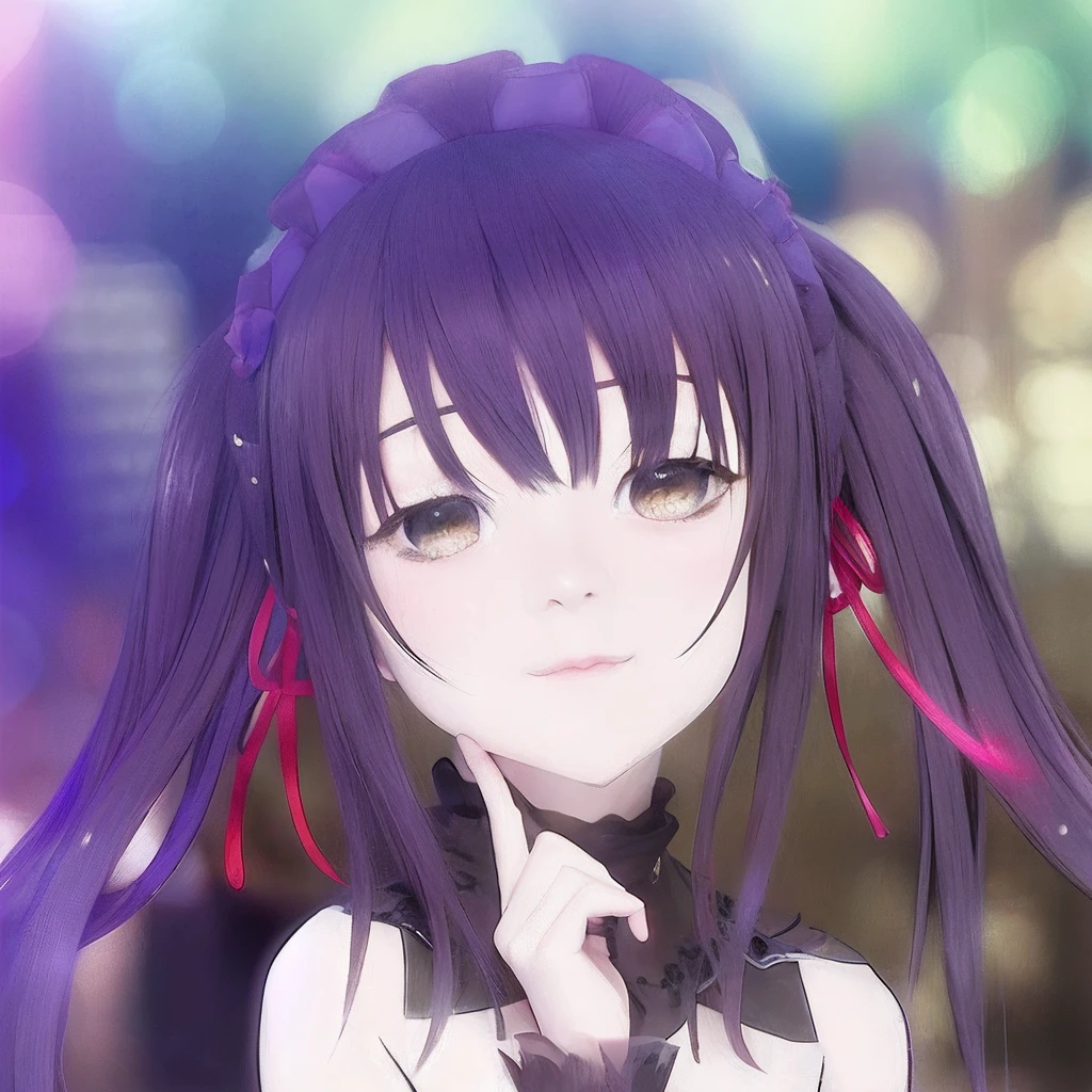 anime girl with long hair and red eyes in a black dress, anime visual of a cute girl, hanayamata, anime moe artstyle, anime visual of a young woman, anime portrait of shiina ringo, anime best girl, today's featured anime still, in the anime film, hana yata, an anime girl, hololive, still from tv anime, realistic,very detail,eyes detail,face detail,70mm lens, high detail, high realistic,