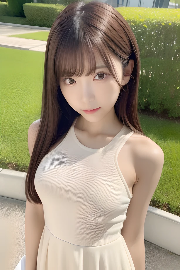 ((masterpiece)),8K,hightquality,hi-school girl,A dark-haired,cute little,big eye,dual,cry,From above,(natural skin texture, hyperrealism, soft light, sharp)
Japanese_idol, looking_at_viewer, upper_body,slender,dress,public park,