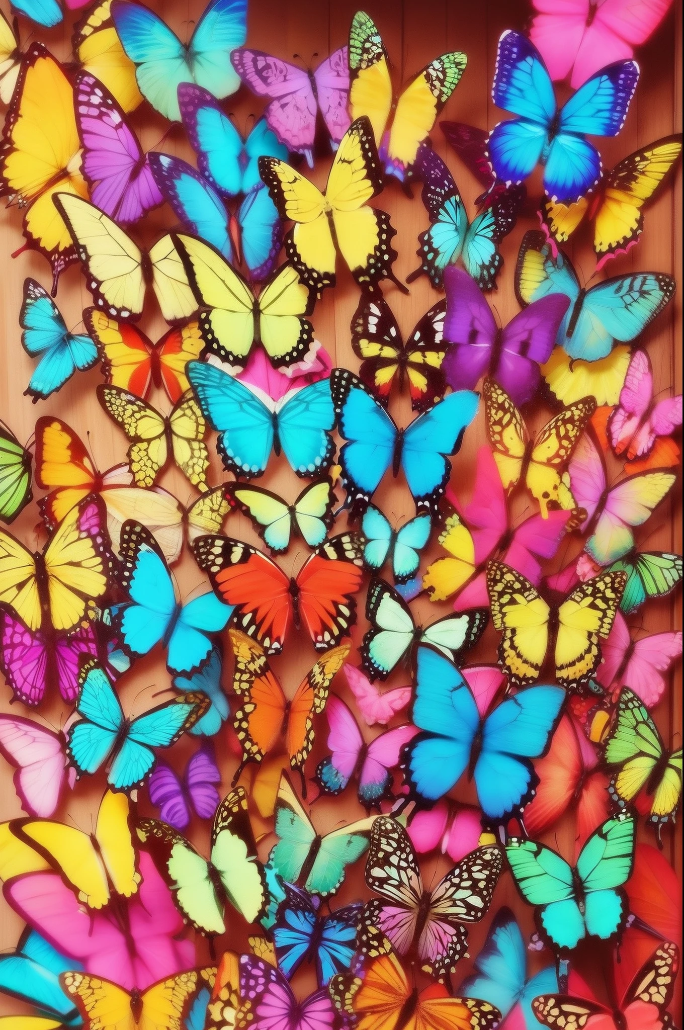 Photos of colorful butterflies, masterpiece, super detail, best quality