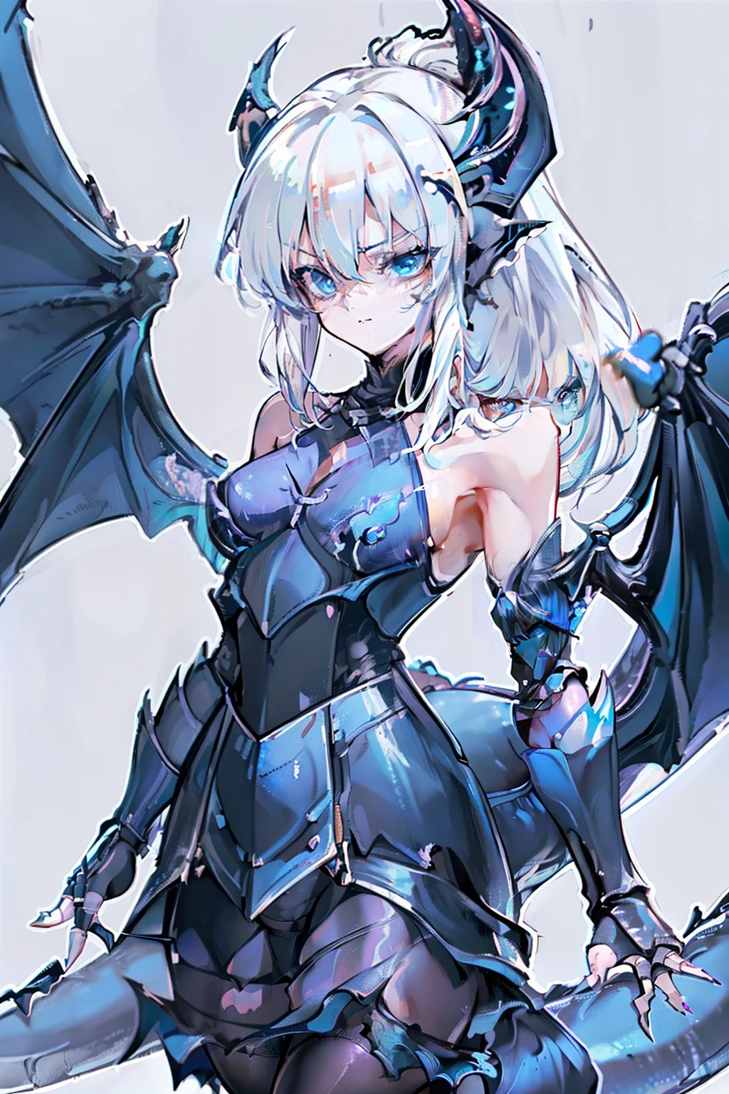 NSFW,highest quality,High resolution, Super detailed,game CG,dutch angle,detailed and beautiful eyes,beautiful girl,ch,(enchanting smile), (spread your legs), (raise your legs), armor, Armored dress, Black dress, Black gloves, Blue Armor, Blue dress, breastplate, dress, gloves, mask, pauldron, Short dress, shoulder armor,,ponytail,nihil_smile,light_open_mouth,knees,small_breasts,navel, groin,night_old_town_background