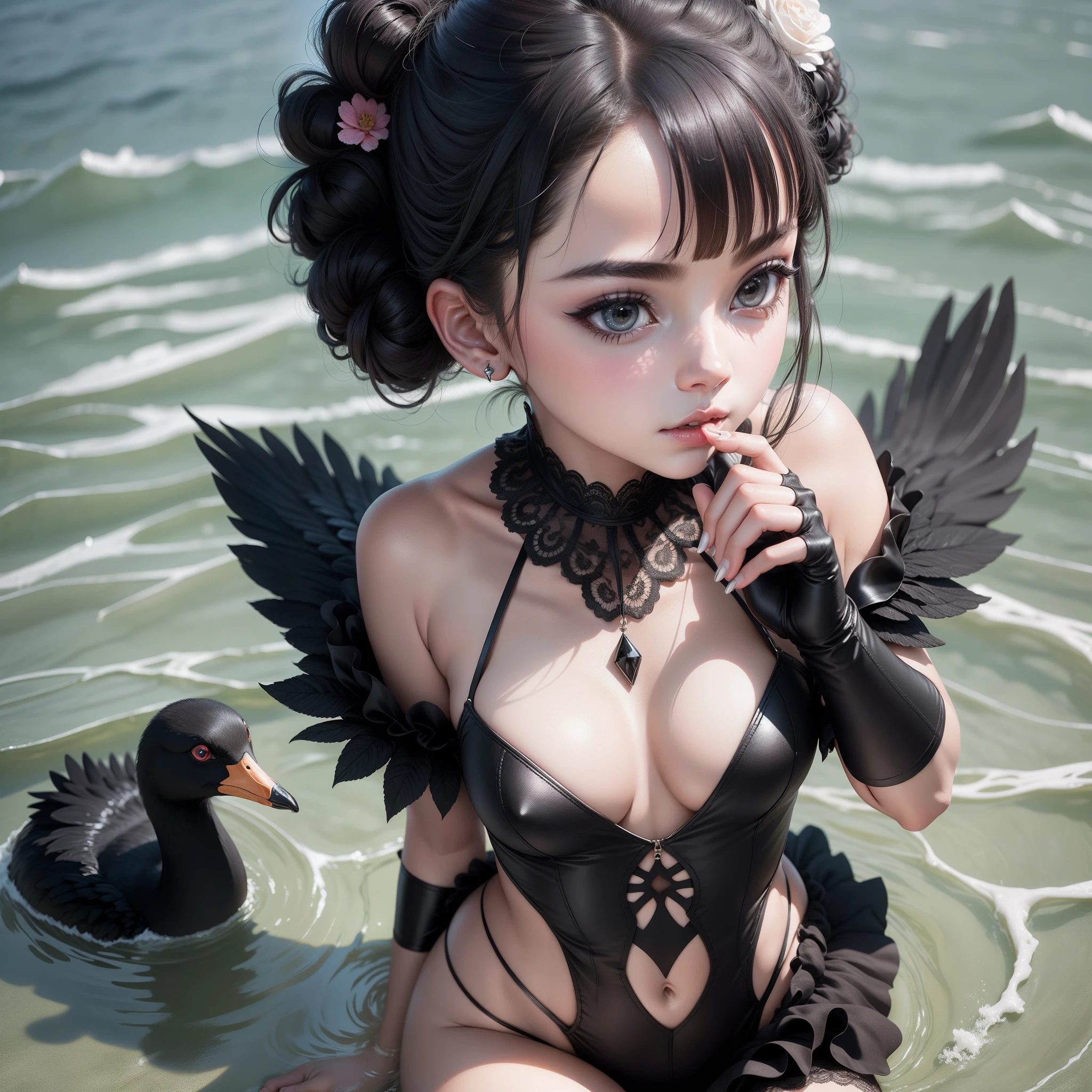 black swan,Dumb cute,