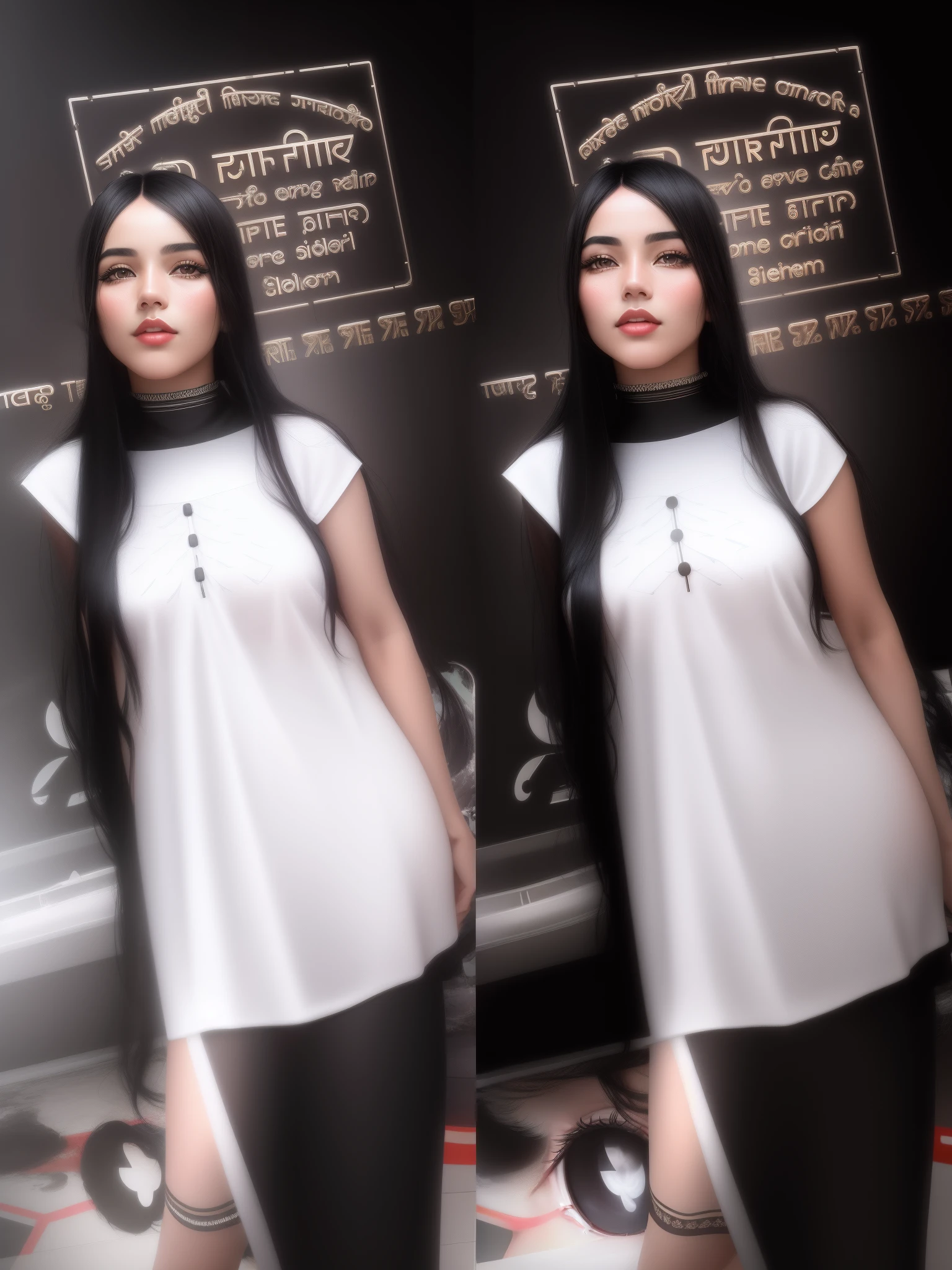 black hair, Surrealism, 8k, super detail