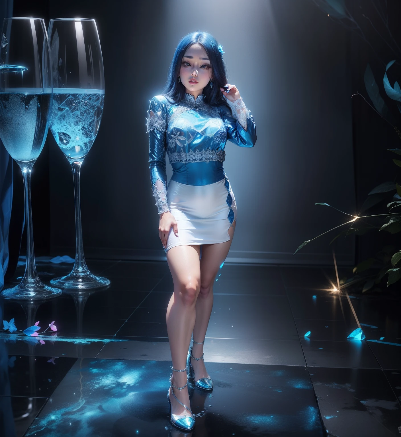 Diamond Blue dress