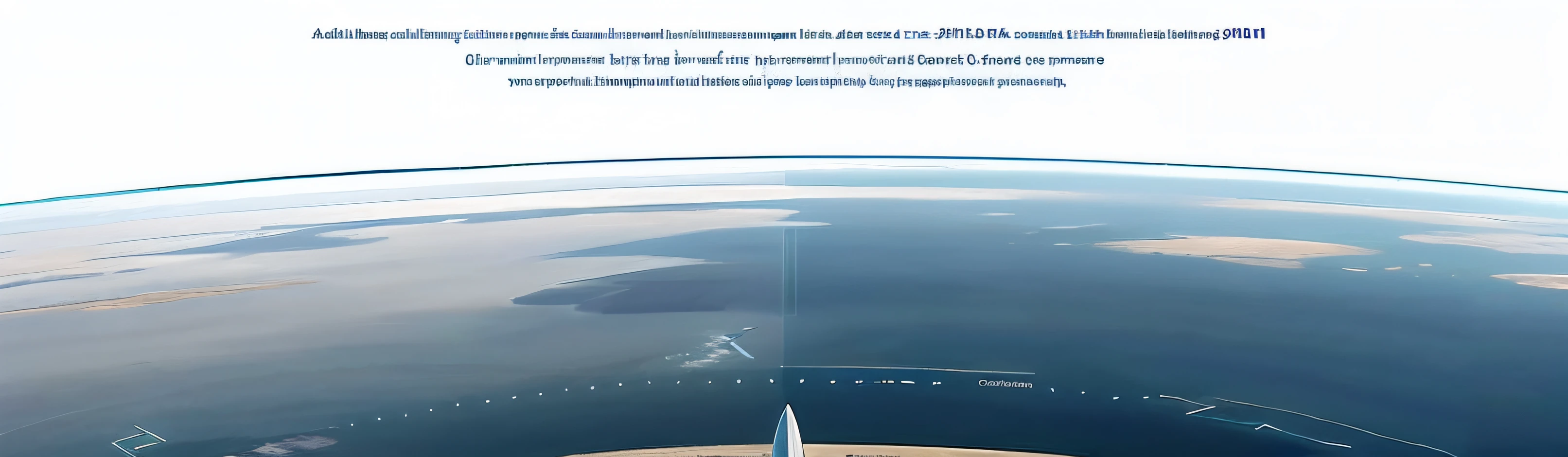 View of an airplane flying over sea and land in Alafitd, 2 0 1 2, 2012, 2014, 2 0 1 4, 2013, 2015, 2 0 1 5, bottom - view, 2016, 2 0 1 6, liquid clouds, promotional poster, bottom shot