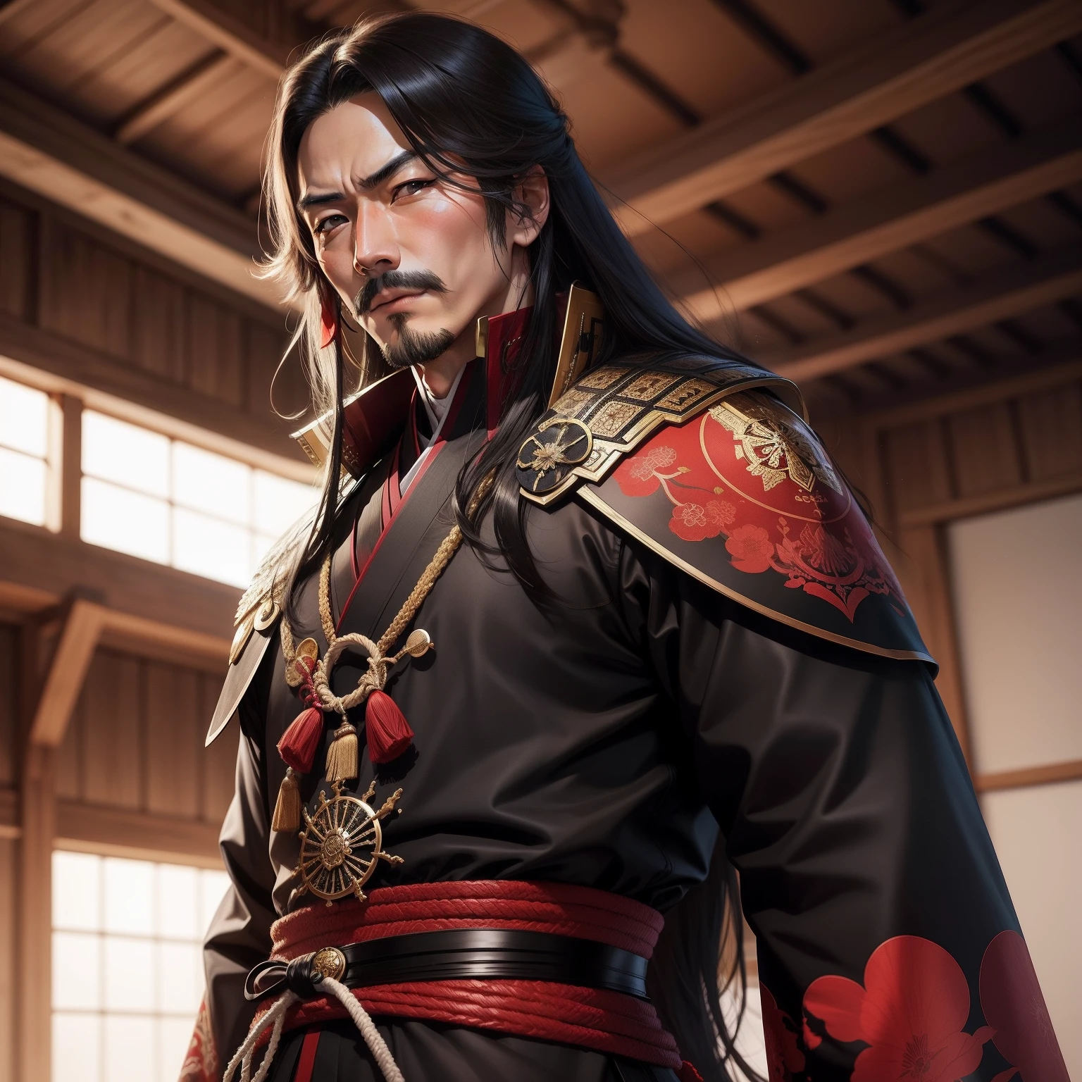 realisitic、Oda Nobunaga、Handsome modern style