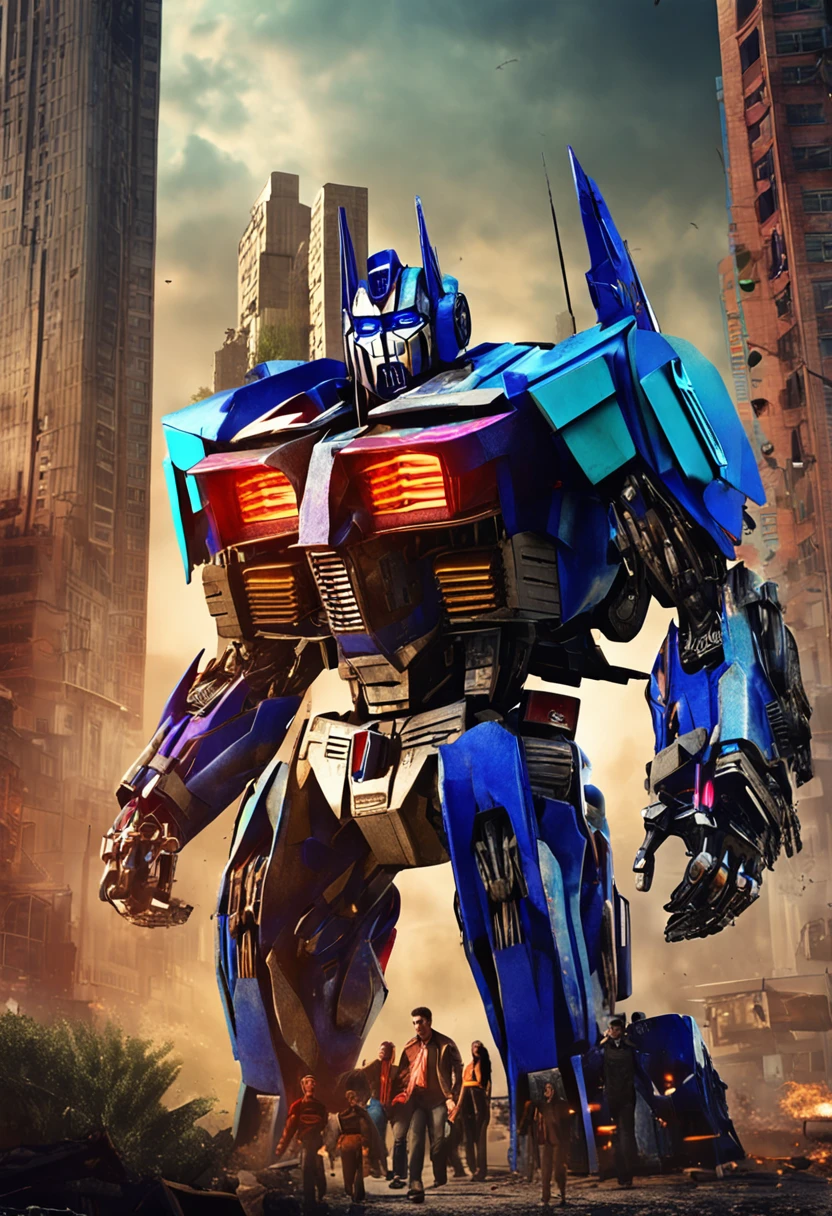 Transformers，salama，Tech cool，No text