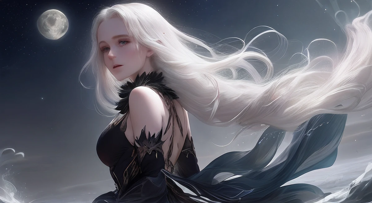 Theresa Frost, an enigmatic vampire child, stands as a testament to the unfathomable mysteries of time. Born aeons ago, she has witnessed civilizations rise and fall, adaptation and decay dancing within her unyielding immortal essence. Her existence transcends the confines of mere human perception, embodying a euphony of ancient wisdom, ethereal beauty, and a profound connection with the unexpected intricacies of the universe.

Resplendent in her own melancholic elegance, Theresa's porcelain skin, as pale as the moon, contrasts with cascades of raven-black tresses, cascading down her back like an obsidian waterfall. Her mesmerizing eyes, the hue of twilight, hold stories of countless lifetimes within their depths, inviting all who dare to seek the sobering wisdom of ages untold.

Having learned to harness her formidable powers over millennia, Theresa possesses an uncanny control over the darkness that courses through her veins. She moves through the night like a whisper, unseen by mortal eyes, her graceful strides leaving an ethereal trace. Her eldritch abilities allow her to embrace the twilight's embrace, melding seamlessly with shadows and commanding them to dance at her behest.

Despite her timeless existence, Theresa exudes an aura of compassion and understanding—a testament to her insatiable curiosity and empathetic heart. The extensive tapestry of experiences woven into her immortal soul has imbued in her a profound wisdom, enabling her to appreciate the delicate balance between light and darkness, life and death. She possesses an innate ability to connect with individuals across the ages, offering solace to those burdened by the ephemeral nature of their existence.

Theresa Frost's existence, shrouded in myth and legend, serves as a testament to the enduring spirit of longevity. Her eternal pilgrimage threads through the epochs of human history, yet her unyielding spirit and thirst for knowledge never waver. The darkness that birthed her fuels her insatiable
