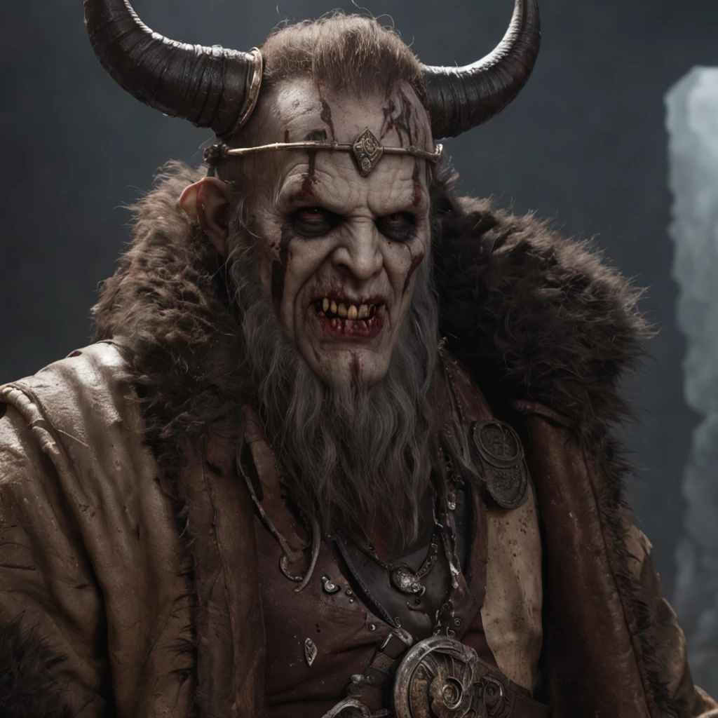 (professional 3d render:1.3) af (Realistic:1.3) most beautiful artwork photo in the world,A demon, rotting all over,The Great Impurity ((Warhammer 40k Nagan Faction, Fantastic location, Majestic cluttered environment)), Full body 8K unified rendering, action shot, skin pore, very dark lighting, heavyshading, Detailed, Detailed face, (vibrant, photograph realistic, Realistic, Dramatic, Dark, Sharp focus, 8K), (Old leather garments damaged by weathering:1.4), ((((Wear fur)))), (Intricate:1.4), decadent, (Highly detailed:1.4), Digital painting, rendering by octane, art stations, concept-art, smooth, Sharp focus, illustration, Art germ, (loish:0.23), wlop ilya kuvshinov, and greg rutkowski and alphonse mucha gracias, (Global illumination, Studio light, volumettic light), heavy rain, particles floating, lotr, fantasy, elf, full bodyesbian, ((Dark and ancient city background:1.3)),CGSesociety,art stations