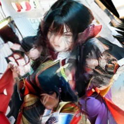 Madara female. Black hair