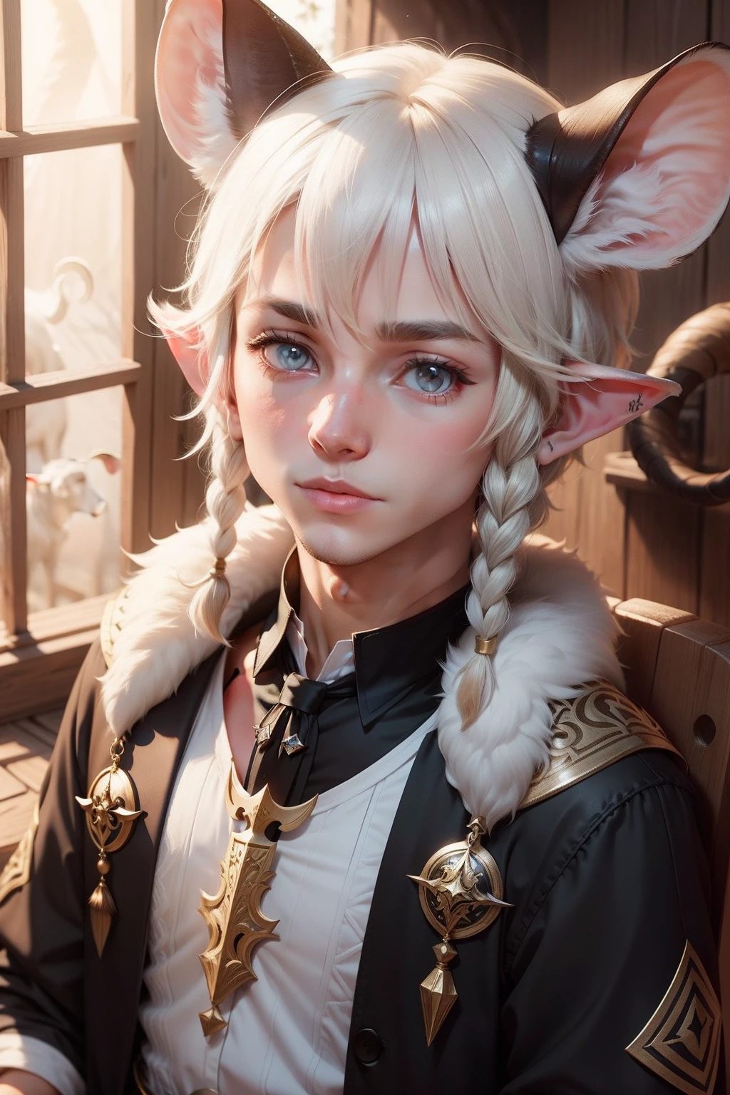 Mouse ears,goat horn,Beautiful Boys