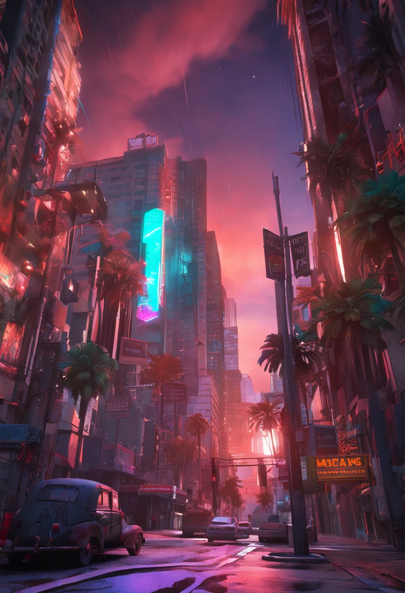 (Best quality), (Masterpiece), (Photorealistic), (Realistic), Very detailed, Unity 8k wallpaper, Very detailed CG, Ray traching, Sharp shadows, Great detail, Depth of field, Super detailed background, Los Angeles Hollywood, USA