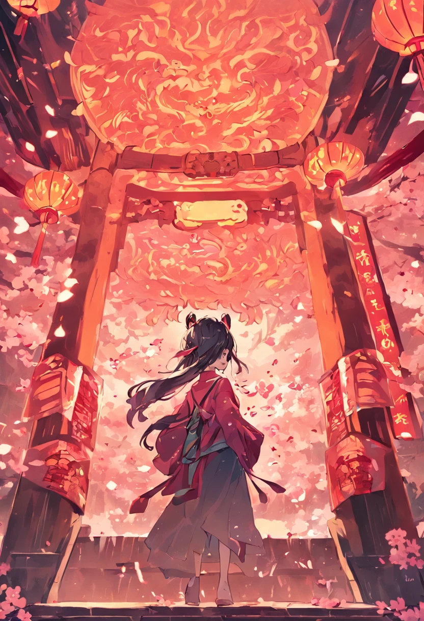 drak,Spring Festival elements,Pictures,Chinese composition,trading card,HD texture,Chinese colors,