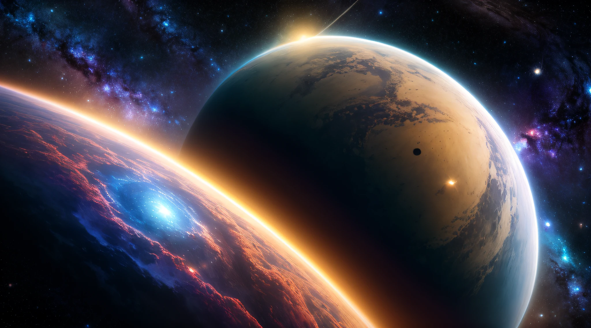 masterpiece, best quality, high quality, extremely detailed CG unity 8k wallpaper, Depth of Field, HDR,,Photorealistic,extremely detailed, Intricate, High Detail, universe, space, galaxy, stars, planets, astronomy, cosmos, celestial, nebula, black hole, solar system, cosmic rays, supernova, deep space, astronomical objects