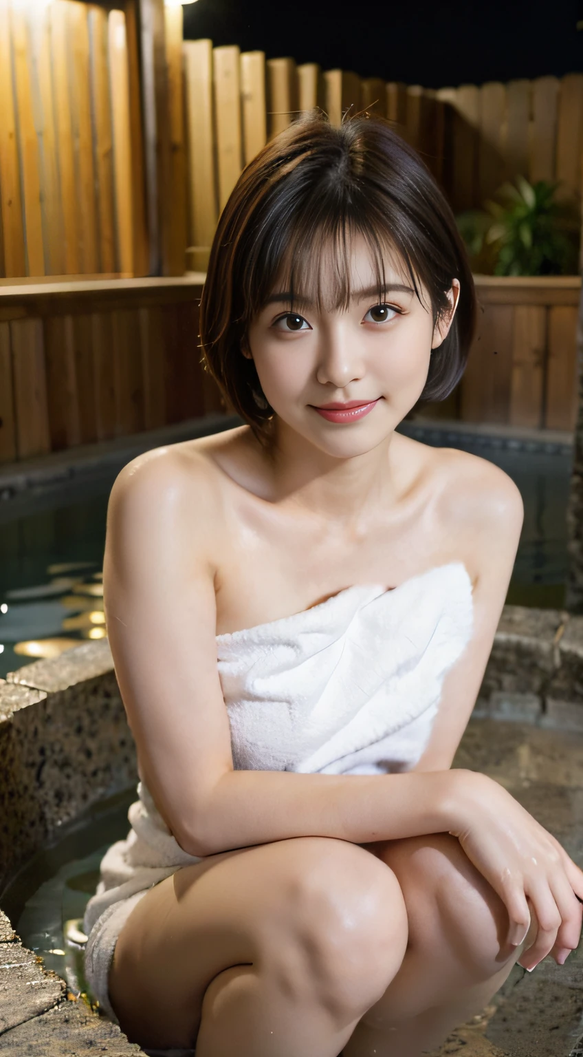 Roll up a white towel