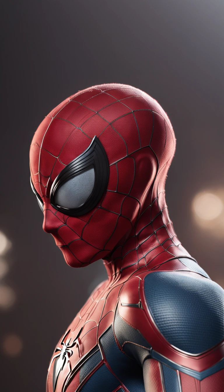 (Renderizado 3D profesional:1.3) de (realista:1.3) The most beautiful art photo in the world, Retrato de ELON MUSK con un traje basado en IRON MAN, Exquisito fan art, Altamente detallado, Spider verse style, - Cristiano Ronaldo como Spider-Man, Renderizado 8k Unity de cuerpo completo, action shot, poro de la piel, very dark lighting, Sombreado pesado, Detallado, Cara detallada, (Vibrante, realistic photograph, realista, dramatic, oscuro, foco nítido, 8k),
