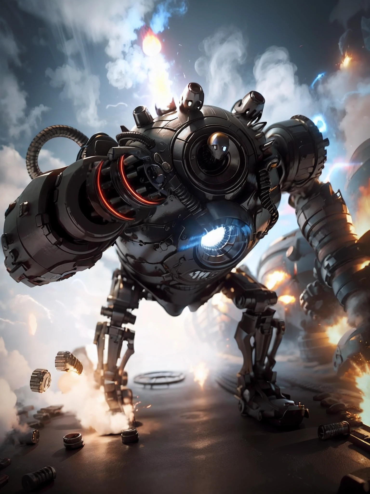 (gatling gun)