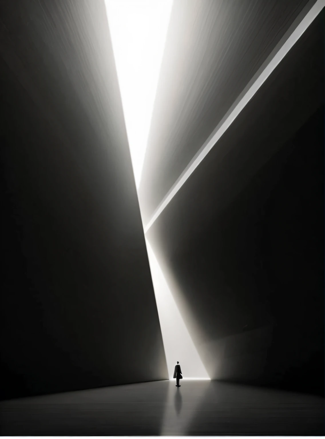 Green light shines through the ceiling, jon sibal. volumettic light, author:Chass is silent, volumettic light , Surreal, author:Shen Zhou, Dramatic lighting. concept-art, minimalist cinematic lighting, In the void, amazing light, Axis, beautiful lighting composition,