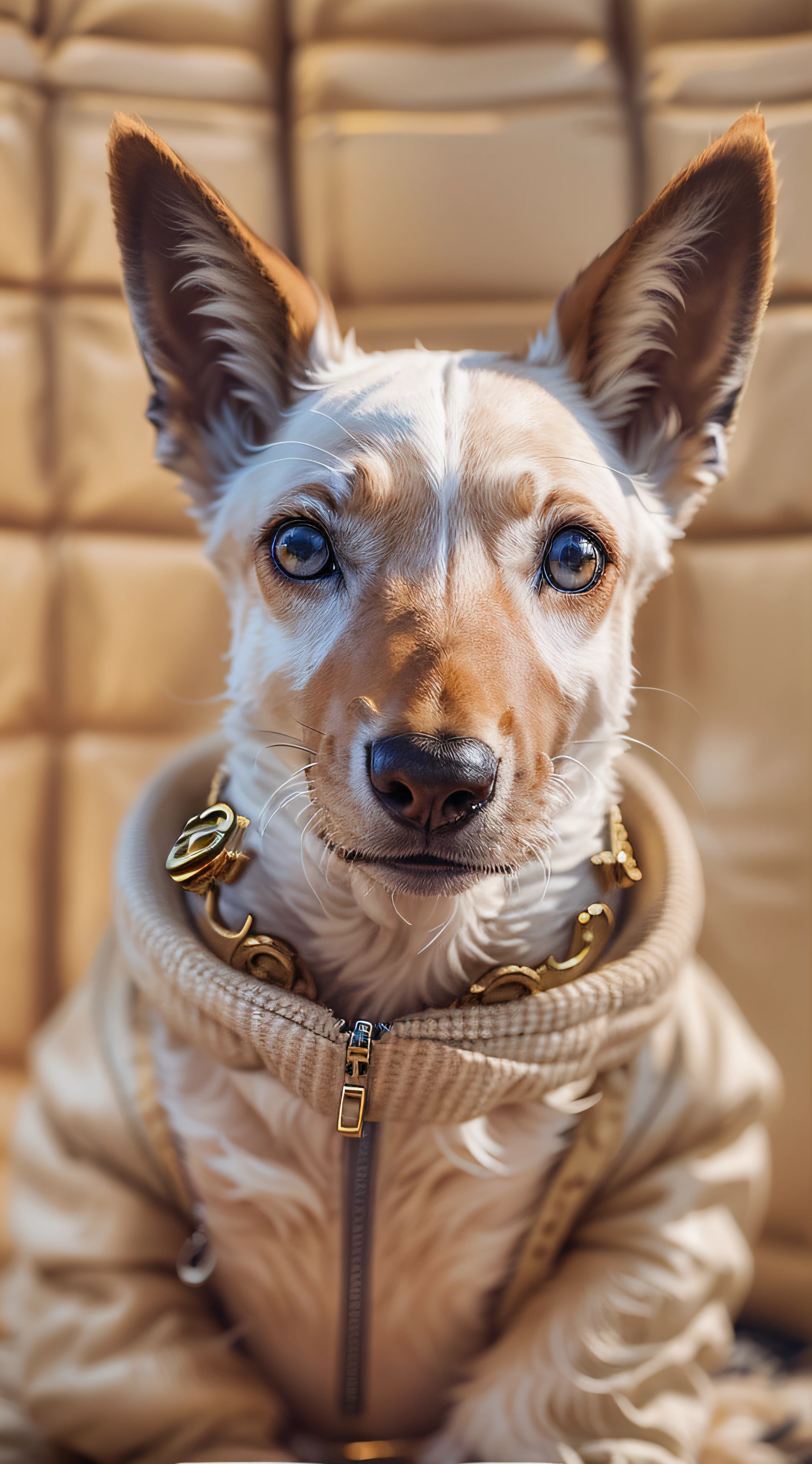 any animal, are wearing Louis Vuitton brand clothes, Zara, H&M, Hermes, Gucci, Chanel, Burberry, Prada, Coach, Armani, perfect body, side looking eyes, (masterpiece of photo manipulation), (stunning shots), (details eyes),
