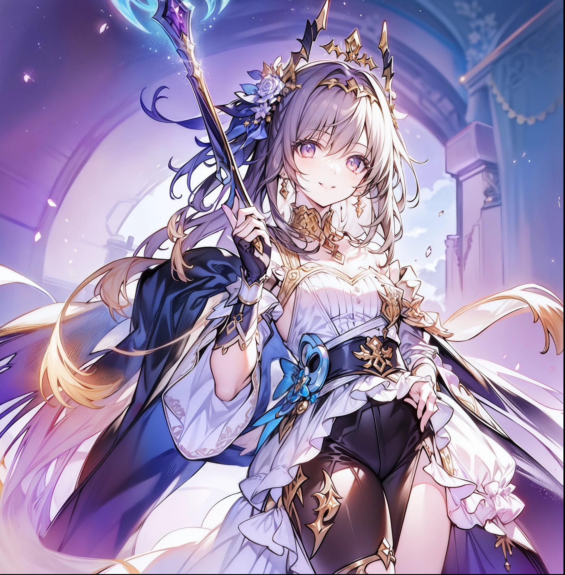 (tmasterpiece),Exquisite details,The picture is clear,Down,smiling girl