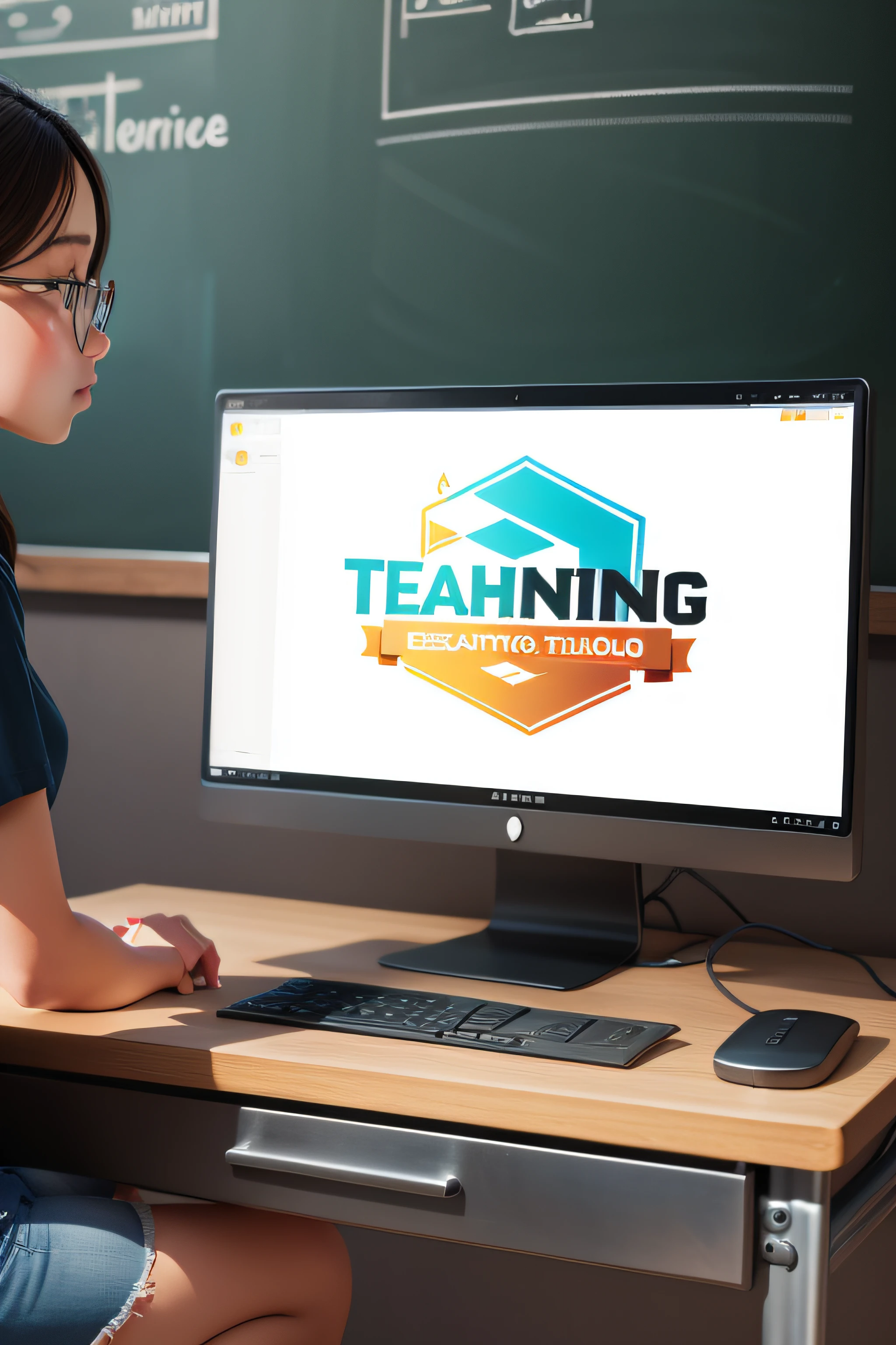 Teaching and educating logo