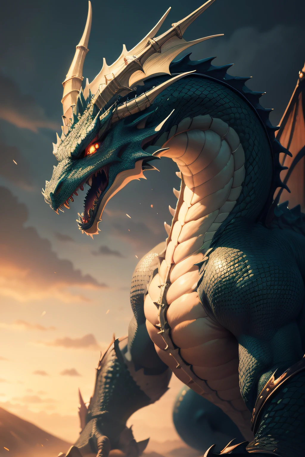 dragon wallpaper clean