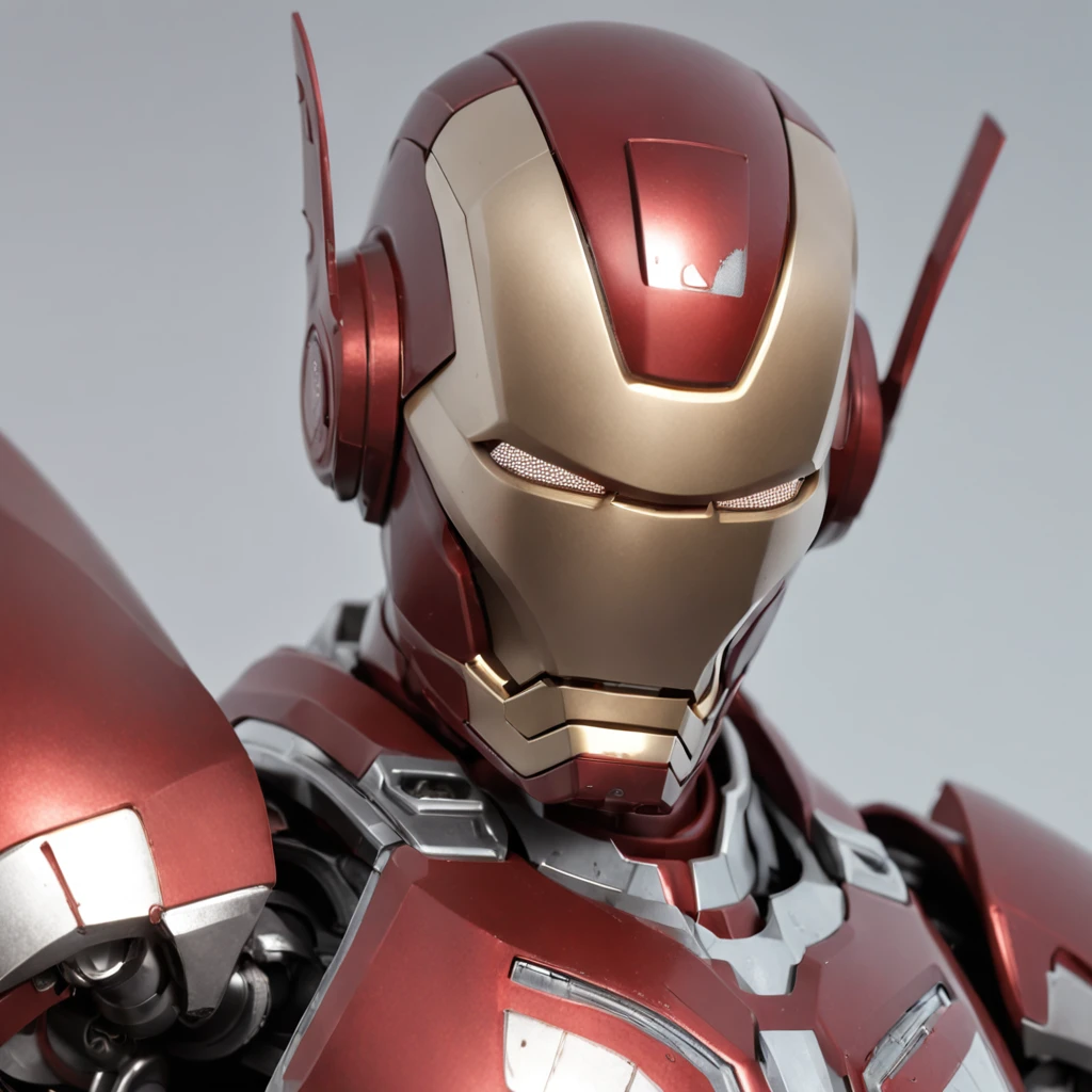 ironman style gundam mobile suite armor in the style of mario feng and ernie barnes, musculine, fantasy, intricate, elegant, highly detailed, digital painting, artstation, concept art, smooth, sharp focus, illustration, art by artgerm and greg rutkowski and alphonse mucha