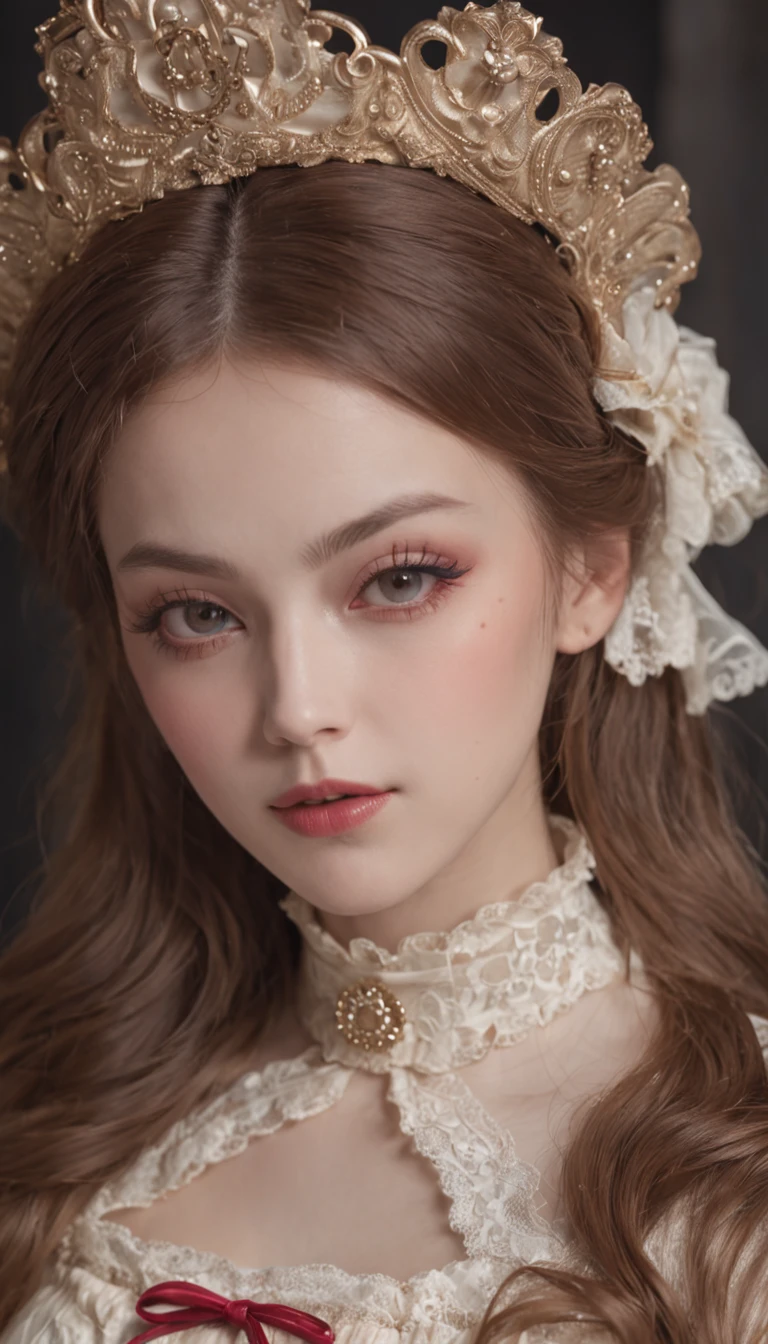 Lolita prostitute，nobles，a beauty girl，long slim figure，Looks sweet