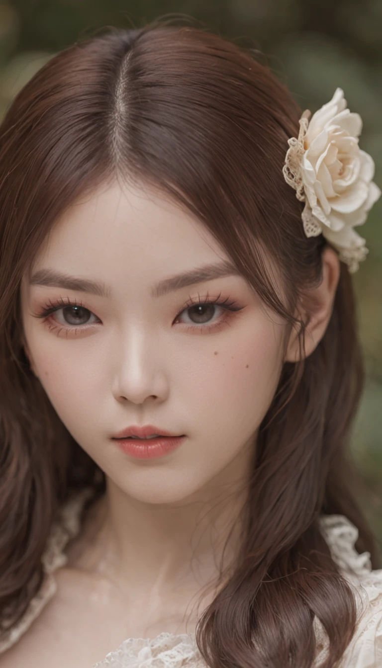 Lolita prostitute,nobles,a beauty girl,long slim figure,Looks sweet,Korean faces,Raised sexy