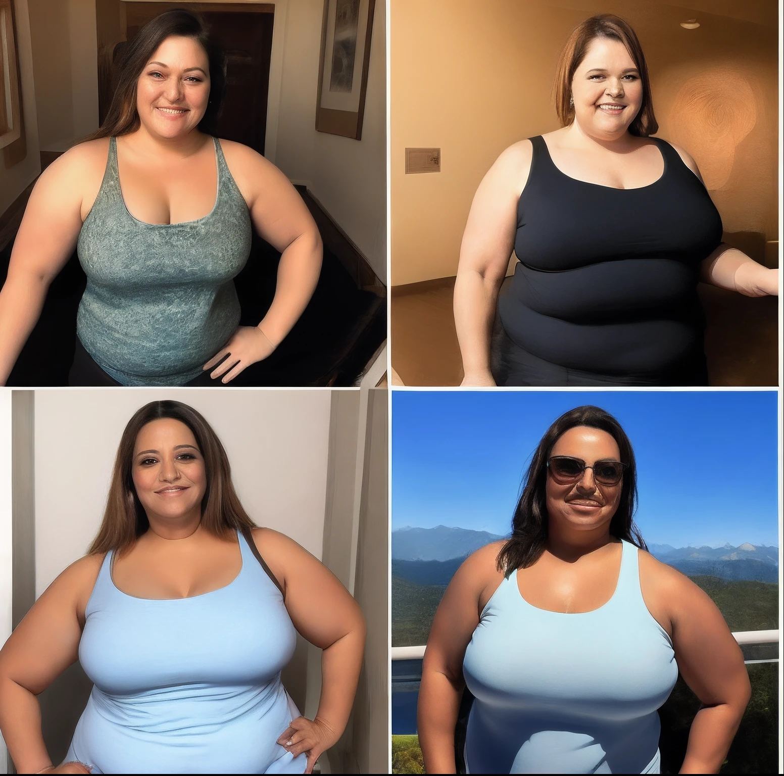 Slightly fat,Raised sexy