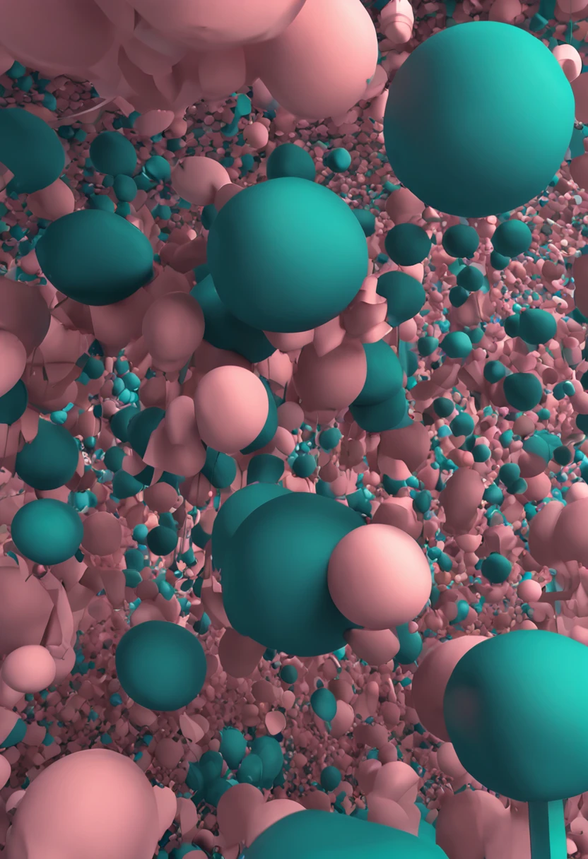 Alafid image with blue and green background with logo, 3dcoat, 3 dcoat, teal color graded, depicted as a 3 d render, 3 D 徽标, 3 d + Digital art, Cool 3D visualization, abstract art representing data, c 4 d style, _3d-terms_, smooth 3 d illustration, Smooth 3D illustration，sense of science and technology，abstract artistic，Particle rendering，banners