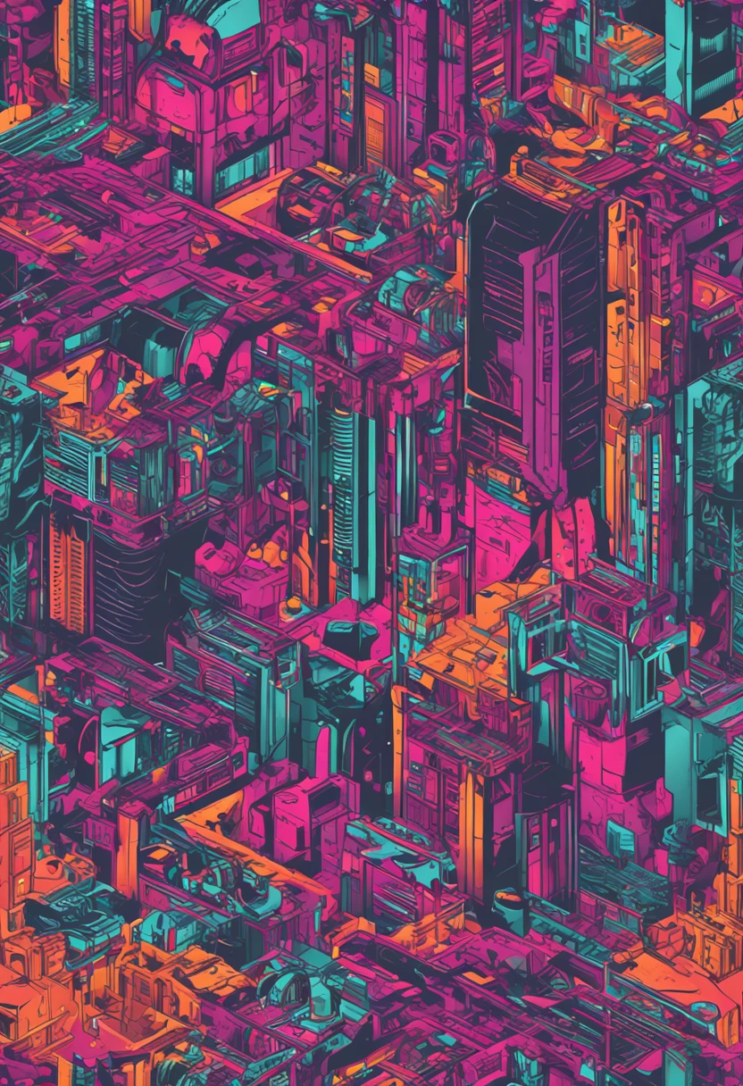 sci-fy，Technologie，Color patch combination