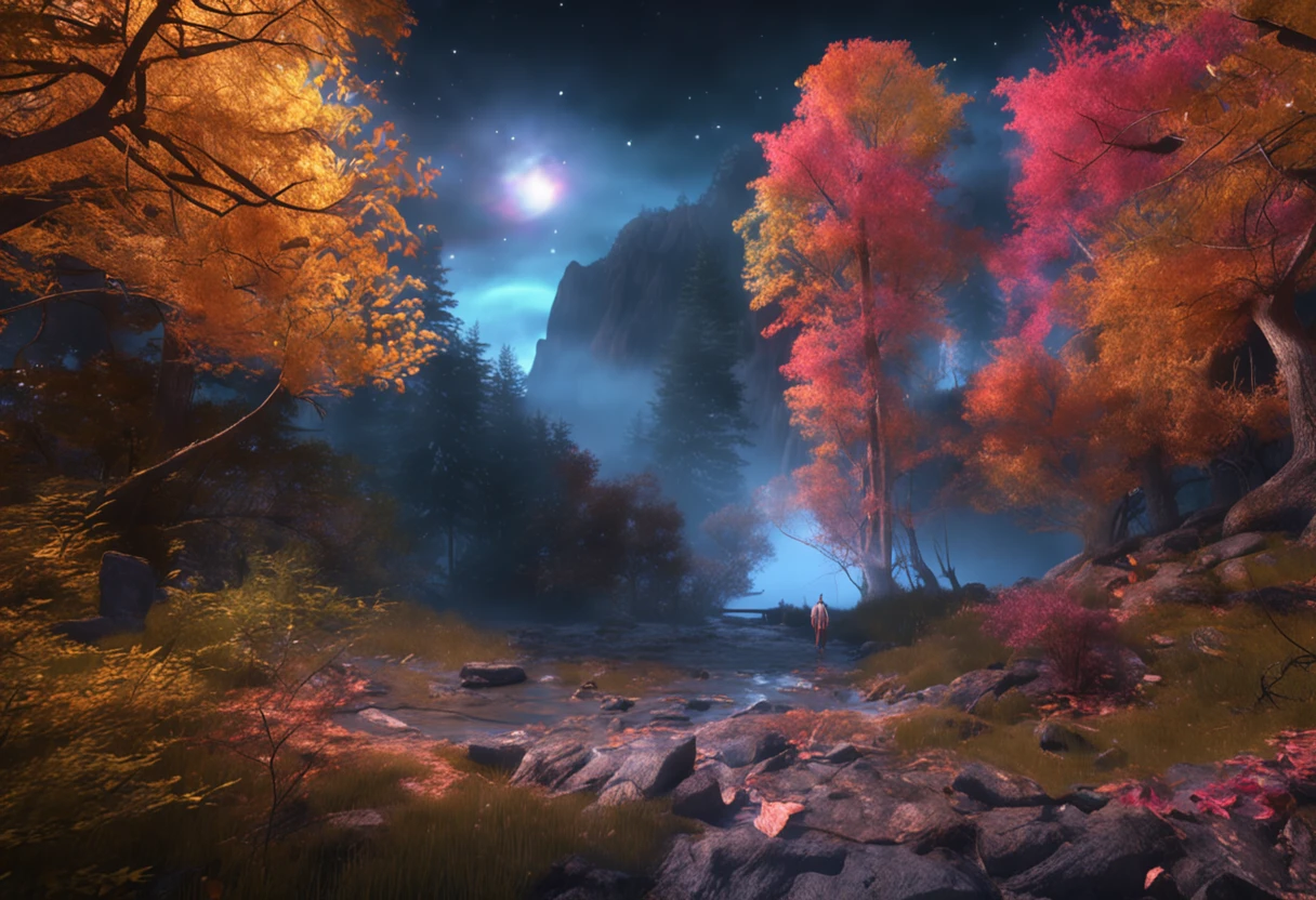 A mystical journey through an ancient forest, where a young character meets a wise old man and learns valuable life lessons. illuminator, Transformative & Magical, charming, ethereal. Life after death. mysterious, Spiritual and touching. create an atmosphere of mystery and spiritual depth. deep, Thought-provoking and philosophical, Valuable Life Lessons Learned