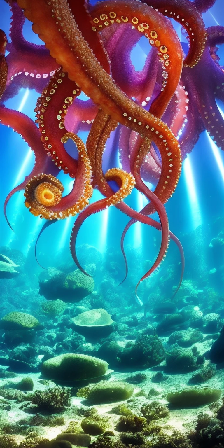 Octopus legs,HD picture,high high quality,Blue octopus legs,