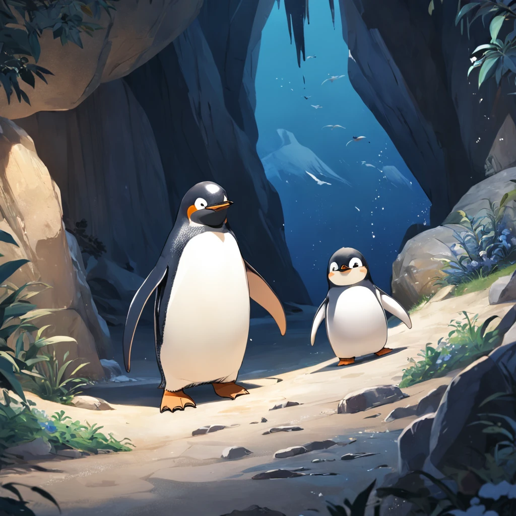 Generate masterpieces and super high quality penguin images。The following conditions apply:、Can you create an image of a beautiful penguin reading a book？

Only one penguin should appear in each image。Do not include other penguins or animals。Make sure there is only one penguin in the scene。

Don't let penguins have more limbs than they need、Paint in a natural pose。While remaining cute、Avoid overshowing your limbs。

Be careful not to introduce penguins or unwanted elements into the scene in the background。In a bright and natural environment、Imagine a scene with a happy face of a penguin。

Draw carefully，So that the tail does not appear on the ass of the penguin。Adjust it to maintain a natural look。

In this way, the neck length of the penguin is suitable,、Balance and draw。Be careful not to be too long。

Draw a chubby penguin size。Round body or、Beautifully reproduces the fluffy feeling of obesity。

Try to make sure that the resulting image is a beautiful image with only one penguin.。Unpleasant facial expressions and situations、Elements of violence and anxiety、Discriminatory or abusive elements、Please do not include any sensitive topics or biases.。

Follow these instructions、We are waiting for stunning images，to maximize the cuteness and beauty of penguins。