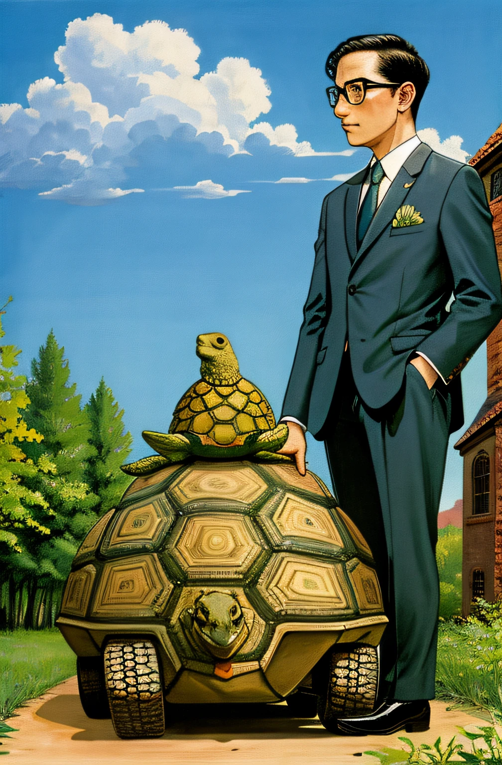 over-Tortoise Man
